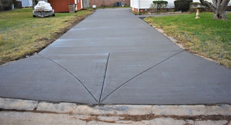 Parking Lot Apron Installation