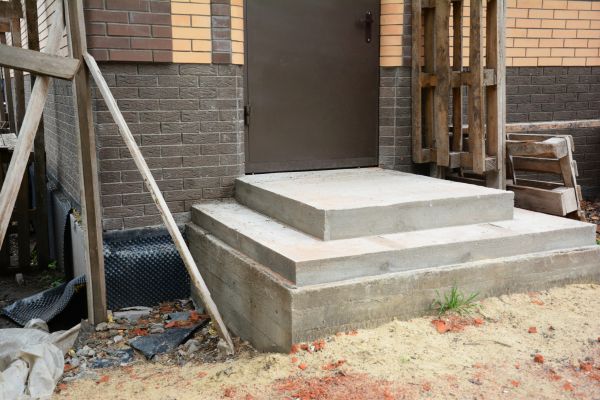 Cement Steps Construction in Copperas Cove