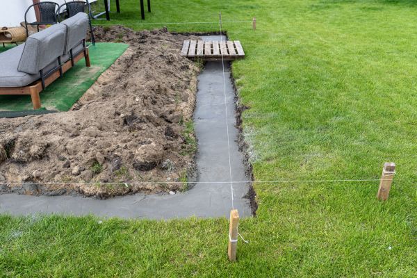 Cement Footer Installation in Copperas Cove