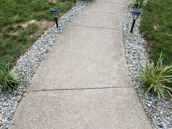 Cement Path Construction in Copperas Cove