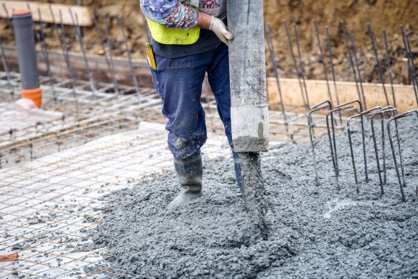 Cabin Foundation Pouring in Copperas Cove